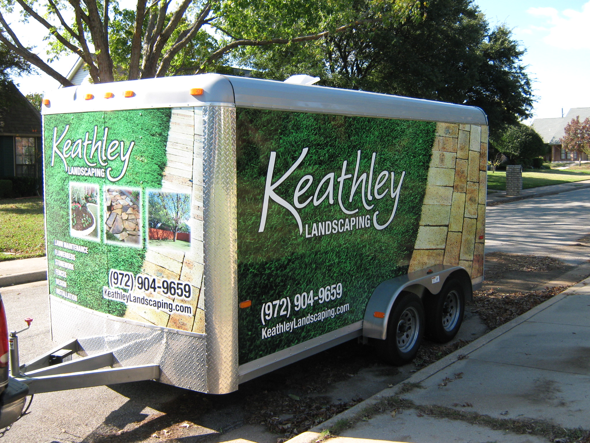 Keathley Landscaping Trailer